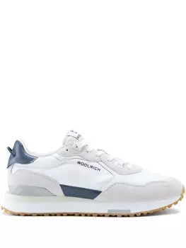 Woolrich кроссовки со вставками, белый