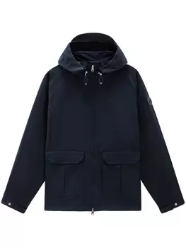 Woolrich куртка Cruiser с капюшоном, синий