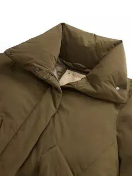 Woolrich куртка Luxury Cocoon, зеленый