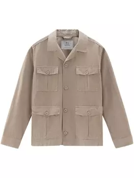 Woolrich куртка-рубашка Safari, нейтральный цвет