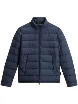 Woolrich куртка с логотипом, синий
