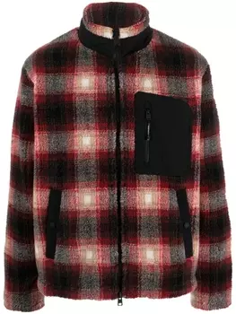 Woolrich куртка в клетку, черный