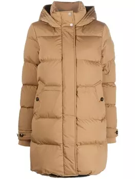 Woolrich парка Alsea с капюшоном, коричневый