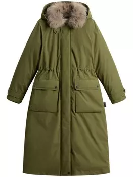Woolrich парка Arctic Long, зеленый