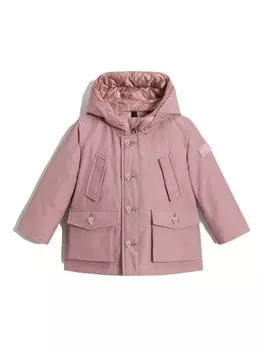 Woolrich парка My First No Fur, розовый