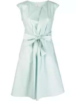 Woolrich платье миди с завязками, зеленый