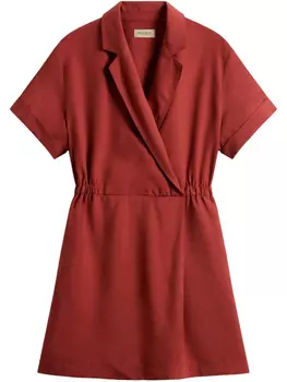 Woolrich платье с запахом, красный