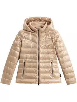 Woolrich пуховик Aliquippa, нейтральный цвет