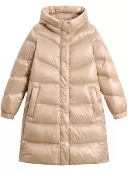 Woolrich пуховик Aliquippa, нейтральный цвет