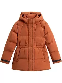 Woolrich пуховик Alsea, оранжевый