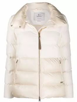 Woolrich пуховик Luxe Puffy, нейтральный цвет