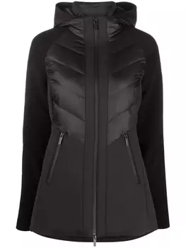 Woolrich пуховик Suffolk со вставками, черный