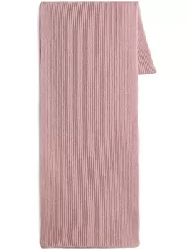 Woolrich ребристый кашемировый шарф, розовый