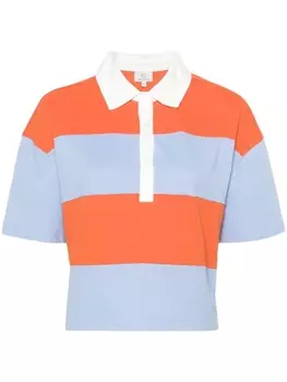 Woolrich рубашка поло Rugby в полоску, синий