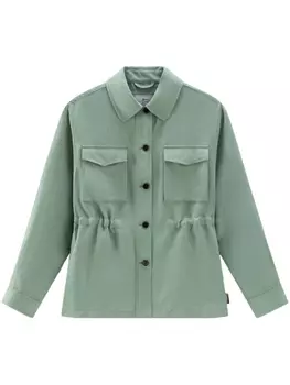 Woolrich рубашка с эластичным поясом, зеленый
