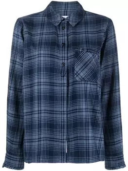 Woolrich рубашка в клетку, синий