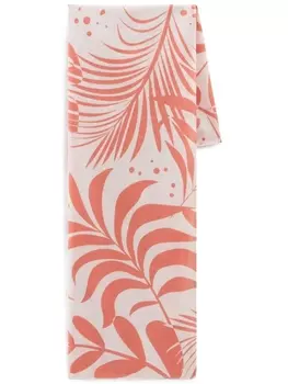 Woolrich шарф с цветочным принтом, белый