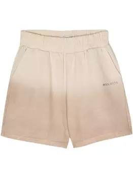 Woolrich шорты с градиентным принтом, нейтральный цвет