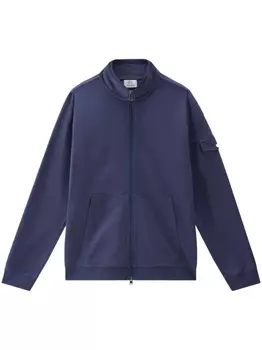 Woolrich спортивная куртка на молнии, синий