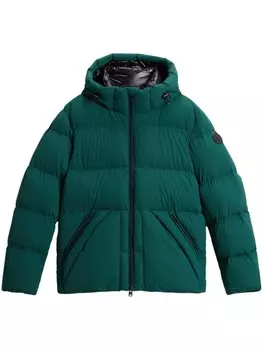 Woolrich стеганая куртка Sierra, зеленый