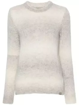 Woolrich свитер с эффектом омбре, серый