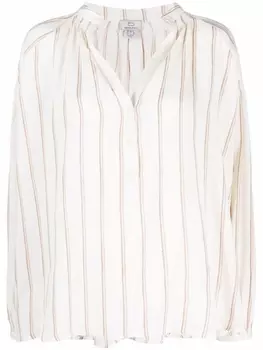 Woolrich туника в полоску, белый