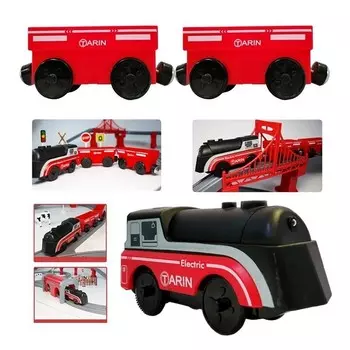 WOOPIE Электровоз Поезд Магнитные Вагоны