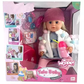 WOOPIE ROYAL Интерактивная кукла Зося в шляпе 43 см + аксессуары.
