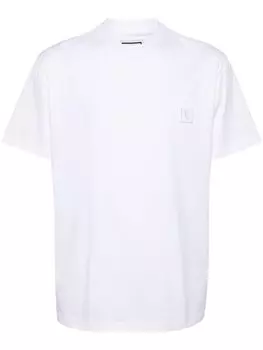 Wooyoungmi футболка с графичным принтом, белый