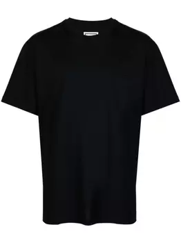 Wooyoungmi футболка с графичным принтом, черный