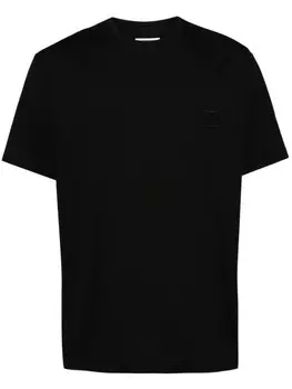 Wooyoungmi футболка с графичным принтом, черный