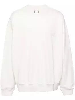 Wooyoungmi толстовка city с графичным принтом, белый