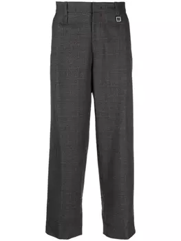 Wooyoungmi твидовые брюки, серый