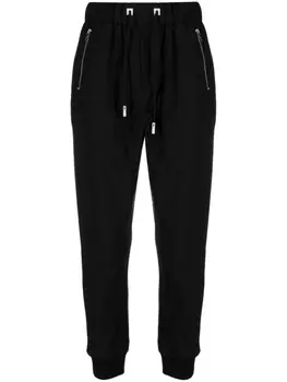 Wooyoungmi зауженные брюки из джерси, черный