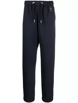 Wooyoungmi зауженные брюки, синий