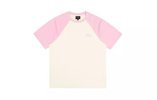 WORKSOUT Футболка унисекс, Белый Розовый (короткометражный)