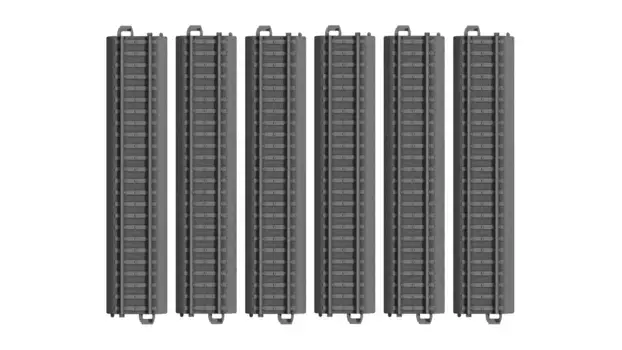 World прямая пластиковая направляющая Mrklin