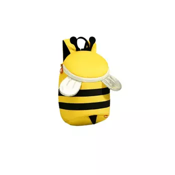 Worm's Home Детский рюкзак из полиэстера, зеленый/розовый/желтый