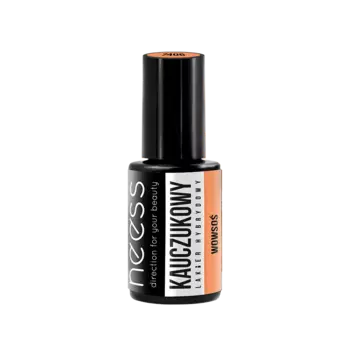 Wowso резиновый гибридный лак для ногтей Neess, 4 мл