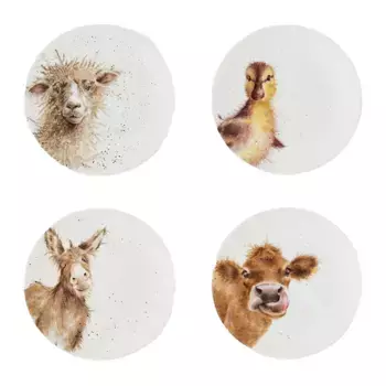 Wrendale Designs Portmeirion Набор десертных тарелок, 4 шт., разноцветный