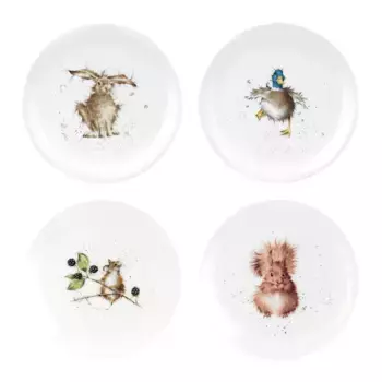 Wrendale Designs Portmeirion Набор десертных тарелок, 4 шт., разноцветный