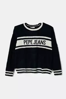 WRENLEY детский свитер из смесовой шерсти Pepe Jeans, темно-синий