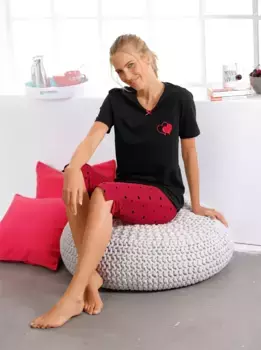 Wschepur Пижама Capri, красный