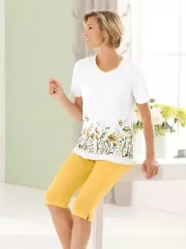 Wschepur Пижама Capri, желтый