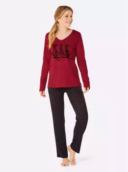 Wschepur Пижама, черный