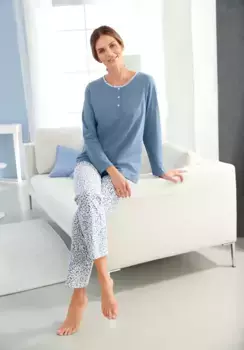 Wschepur Пижама, джинсовый