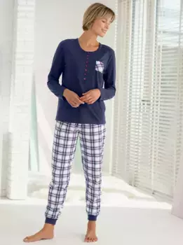 Wschepur Пижама, темно-синий