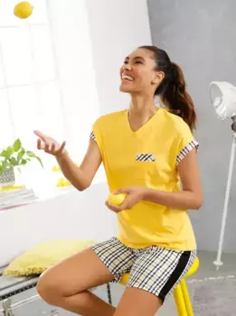 Wschepur Пижама, желтый