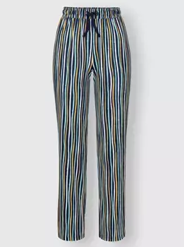 Wschepur Пижаманые штаны, цвет Marine-Ocker-Gestreift