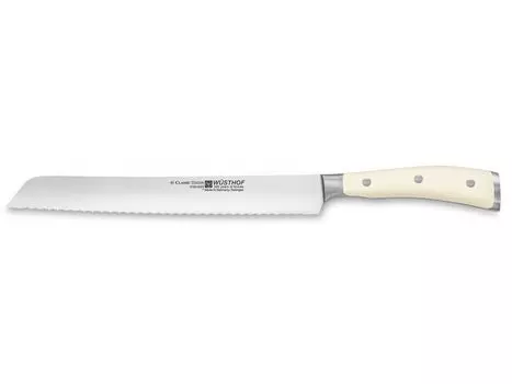 Wsthof Classic Ikon Cream - нож для хлеба, 23 см